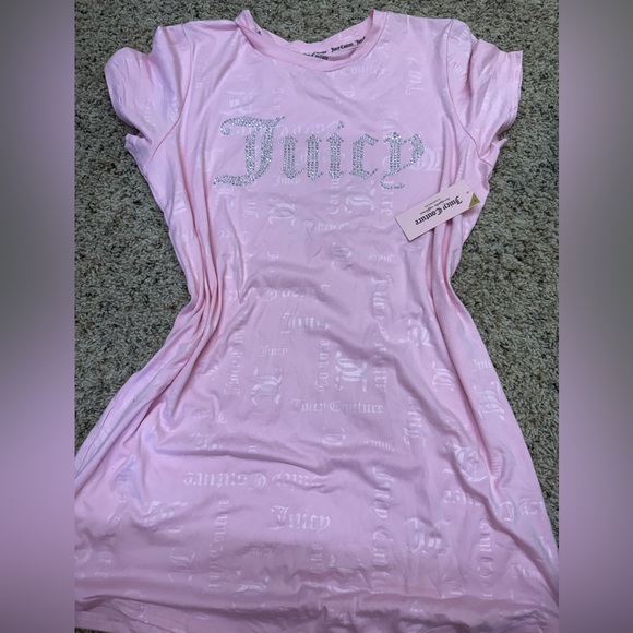 Juicy Couture Light Pink Logo Dress - Picture 1 of 2